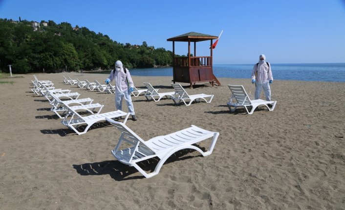 Ordu'da kadınlar plajında yeni tedbirler uygulanıyor