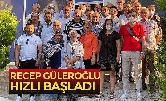 RECEP GÜLEROĞLU HIZLI BAŞLADI