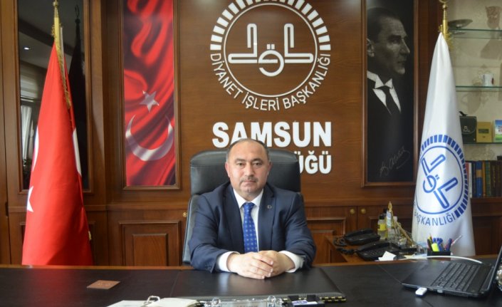 Samsun Müftüsü Çakır'dan Türkiye Diyanet Vakfı'na kurban bağışı