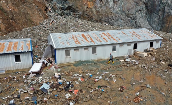 Şantiye işçilerinin dikkati hayatlarını kurtardı