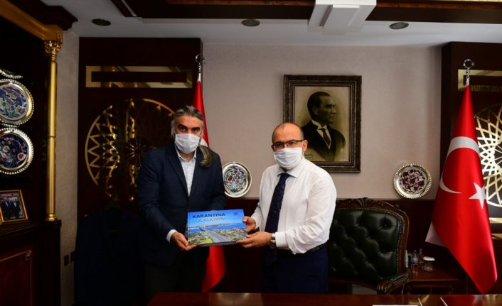 Trabzon Valisi Ustaoğlu, AA Trabzon Bölge Müdürü Sel'i kabul etti