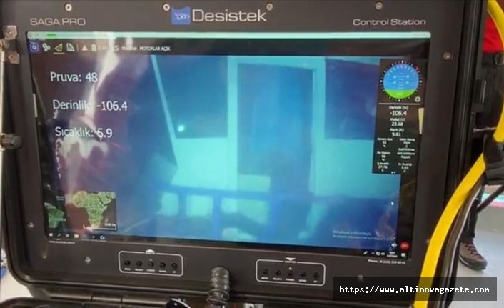 Van'da kaybolan teknenin yeri tespit edildi