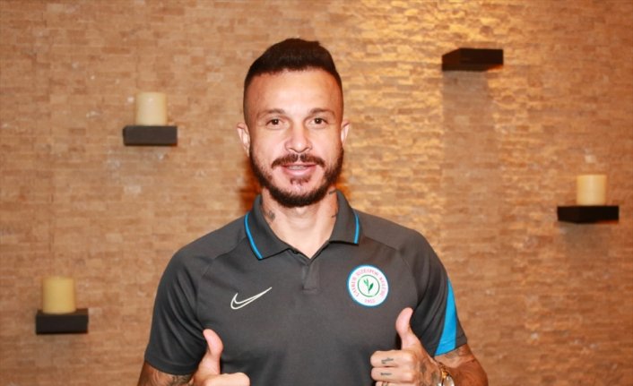 Çaykur Rizesporlu futbolcu Boldrin: 