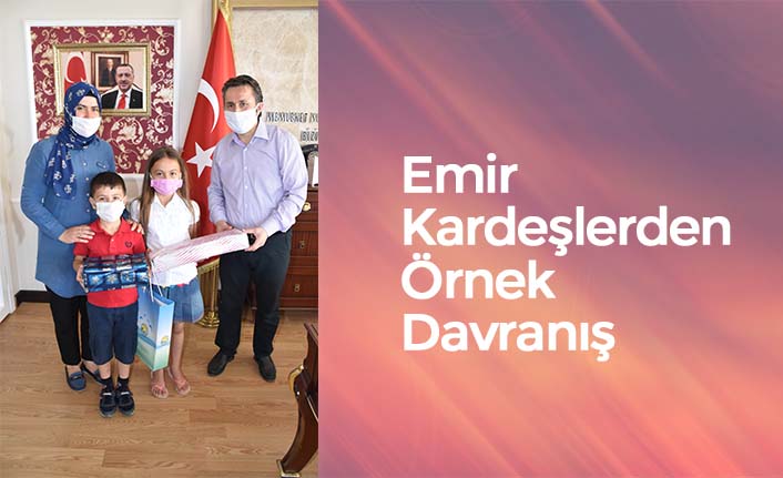 Emir Kardeşlerden Örnek Davranış