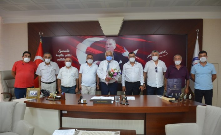 Fındık üreticilerinden Posbıyık'a ziyaret