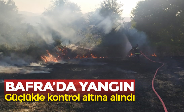 Güçlükle kontrol altına alındı