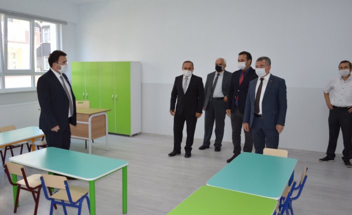 Havza'da öğrencisiz ders zili çaldı