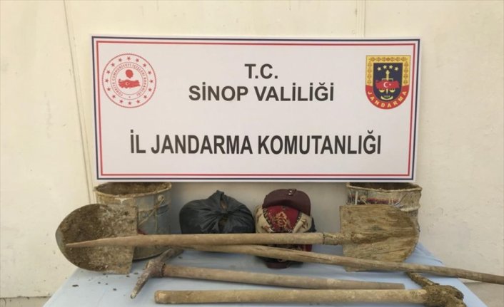 Sinop'ta uyuşturucu ve kaçak kazı operasyonu: 10 gözaltı