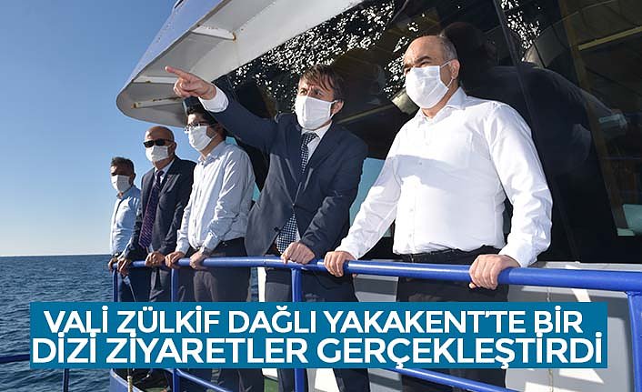 VALİ ZÜLKİF DAĞLI YAKAKENT’TE BİR DİZİ ZİYARETLER GERÇEKLEŞTİRDİ