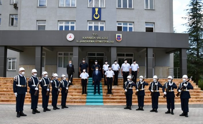 Vali Gürel'den İl Jandarma Komutanı Yılmaz'a ziyaret