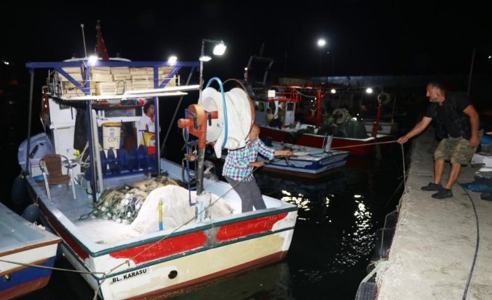 Batı Karadeniz'de balıkçılar 