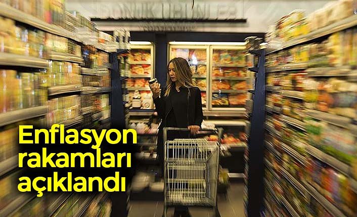 Enflasyon rakamları açıklandı