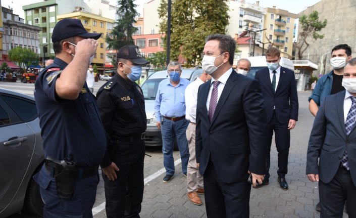 Giresun Valisi Ünlü, Görele ilçesinde ziyaretlerde bulundu