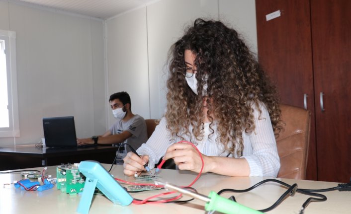 Kastamonu'da üniversiteli öğrenciler bilim ve teknolojiyle 