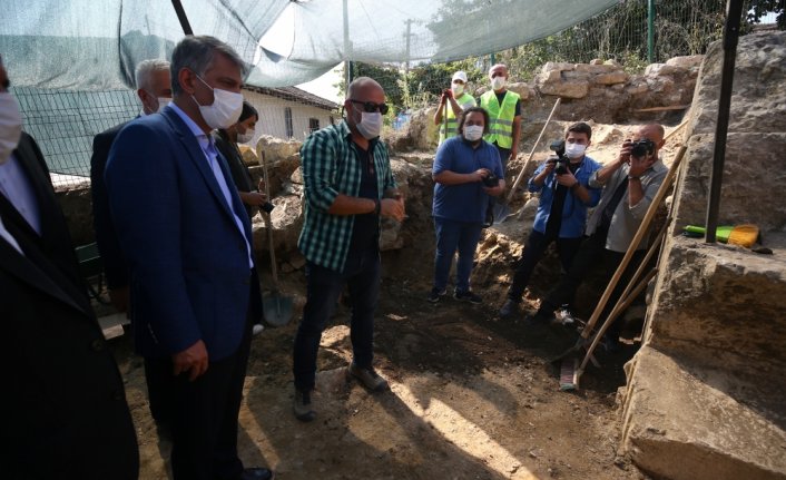 Kültür ve Turizm Bakan Yardımcısı Alpaslan, Düzce'de Konuralp kazı alanını inceledi: