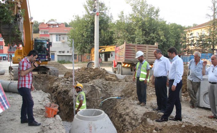 Kumluca beldesi atıksu arıtma tesisi inşaatı