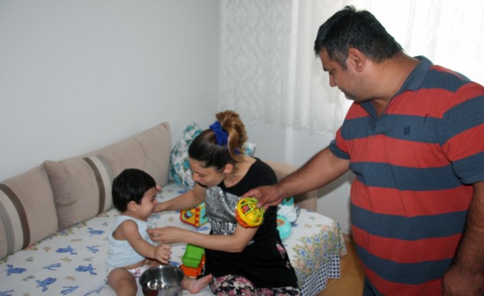 Minik Berat'ın ailesi çocuklarının sağlığına kavuşacağı günü bekliyor