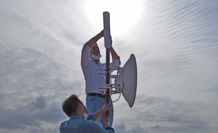 Samsun'da öğrencilerin uzaktan eğitimi için ücretsiz internet hizmeti