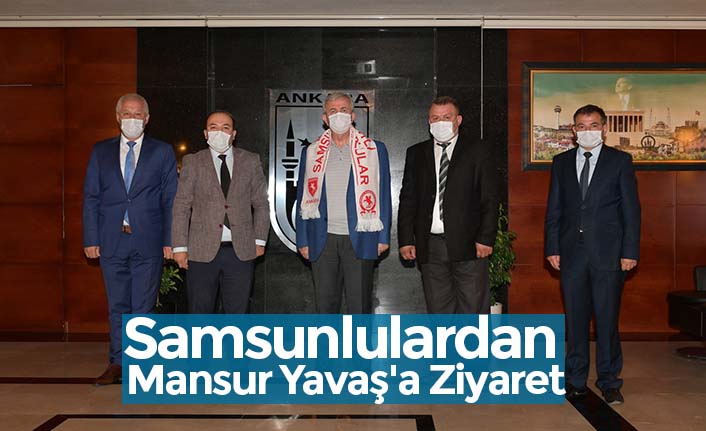 Samsunlulardan Mansur Yavaş'a Ziyaret