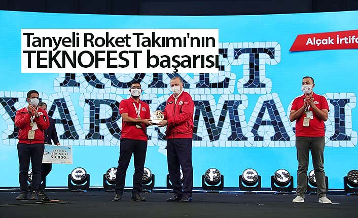 Tanyeli Roket Takımı'nın TEKNOFEST başarısı