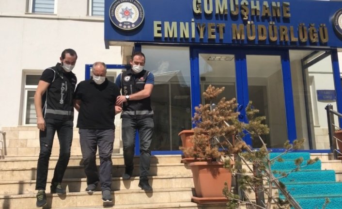 Trabzon'da saklandığı evde yakalanan FETÖ'nün mahrem imamı Gümüşhane'de tutuklandı