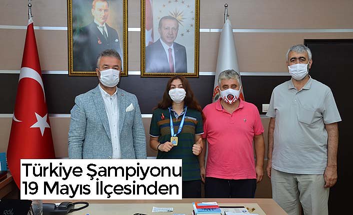 Türkiye Şampiyonu 19 Mayıs İlçesinden