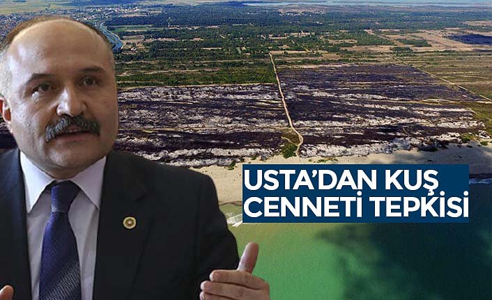 USTA’DAN KUŞ CENNETİ TEPKİSİ