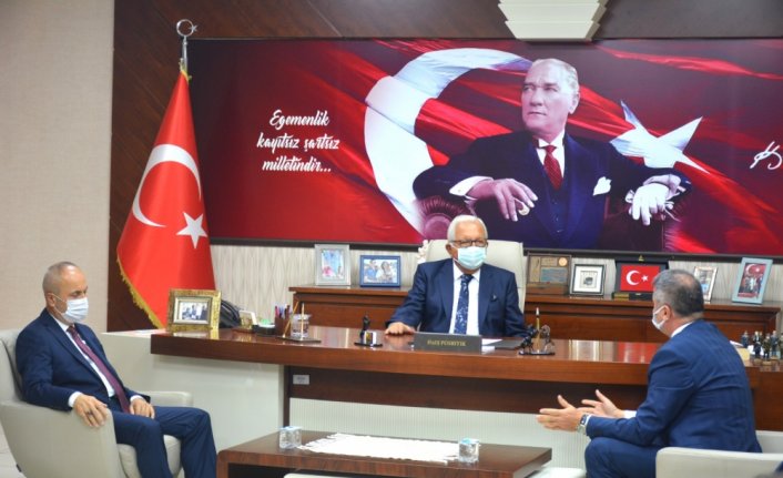 AK Parti Ereğli İlçe Başkanı Saffet Bozkurt'tan ziyaret