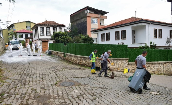 Altınordu'da dezenfeksiyon çalışmaları sürüyor