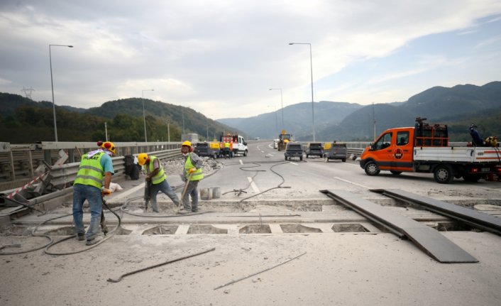 Anadolu Otoyolu Bolu Dağı Tüneli Ankara yönü küçük araçlara açıldı