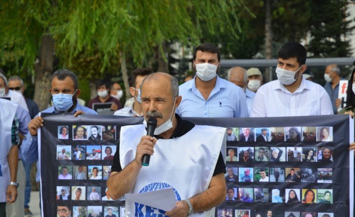 Ankara Garı önündeki terör saldırısında ölenler Çorum'da anıldı