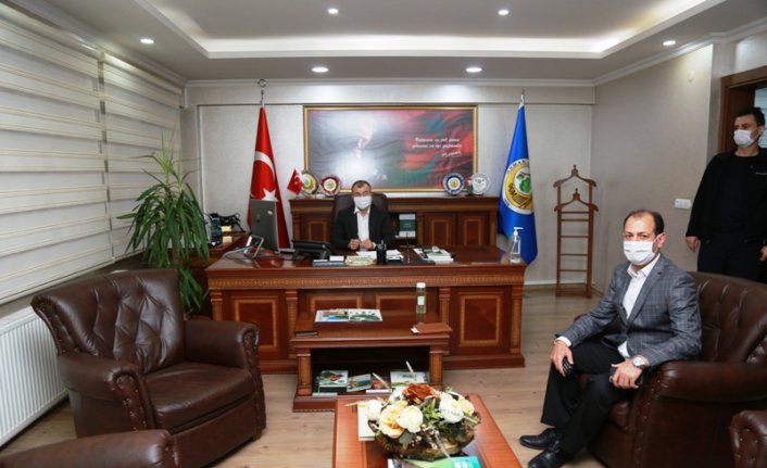 Artvin Valisi Doruk, Orman Bölge Müdürlüğünü ziyaret etti