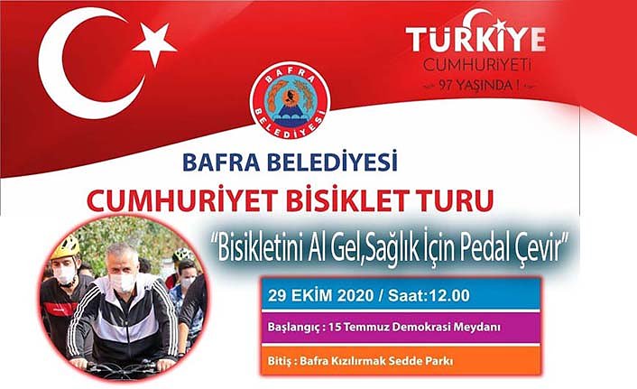 BAFRA BELEDİYESİ CUMHURİYET BİSİKLET TURU