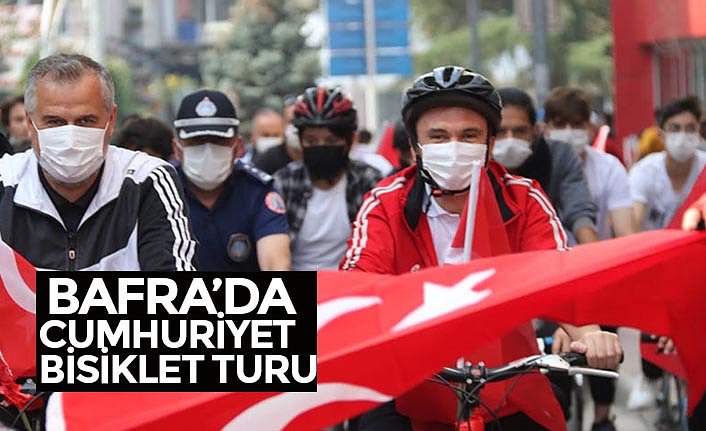 BAFRA’DA CUMHURİYET BİSİKLET TURU