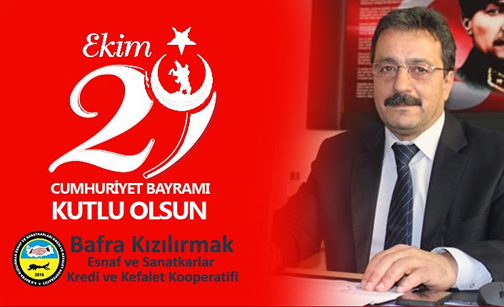 BAŞKAN AHMET YILMAZ’DAN CUMHURİYET BAYRAMI MESAJI