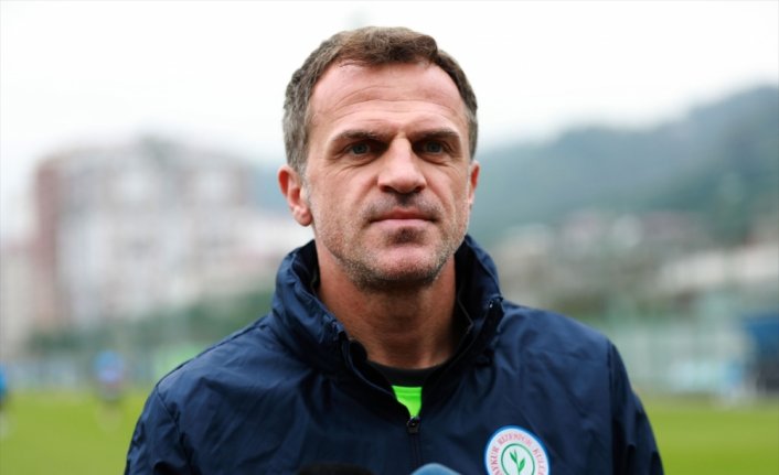 Çaykur Rizespor Teknik Direktörü Tomas: 