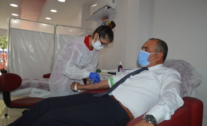 Çorum'da Türk Büro-Sen'den kan bağış kampanyası
