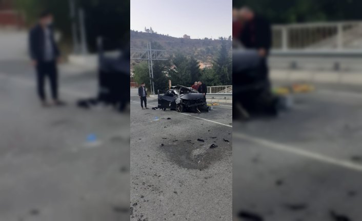 Gümüşhane'de trafik kazası: 1 yaralı