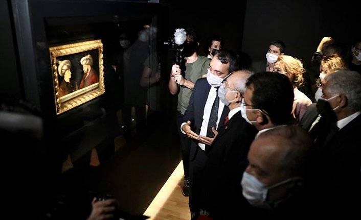 Kılıçdaroğlu, Fatih'in portresinin ön gösterimine katıldı