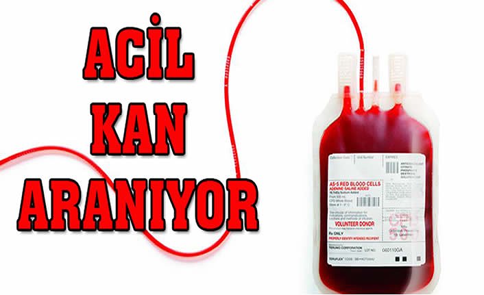 Plazma Tedavisi için Acil A Rh (+) Kana İhtiyacı Var