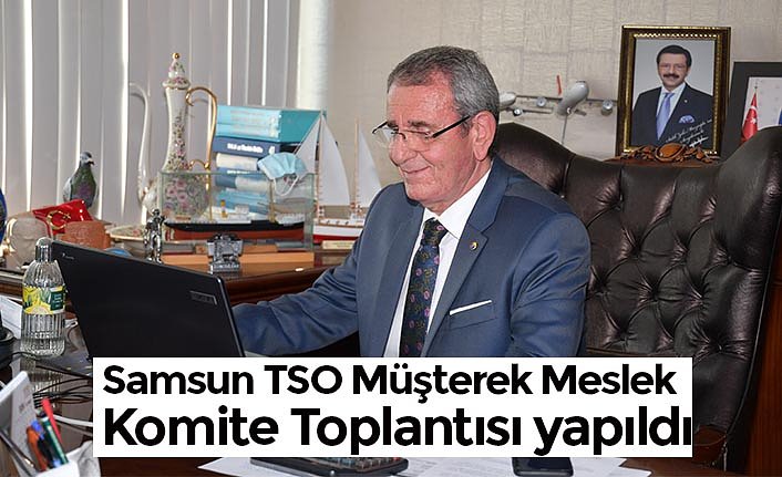 Samsun TSO Müşterek Meslek Komite Toplantısı yapıldı