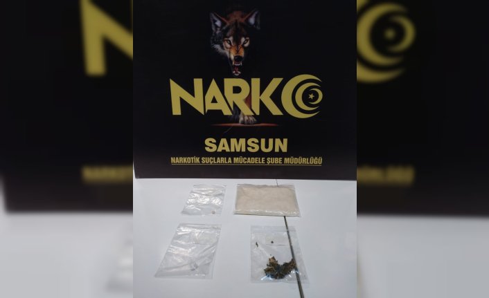 Samsun'da uyuşturucu operasyonunda yakalanan 4 şüpheliden 2'si tutuklandı