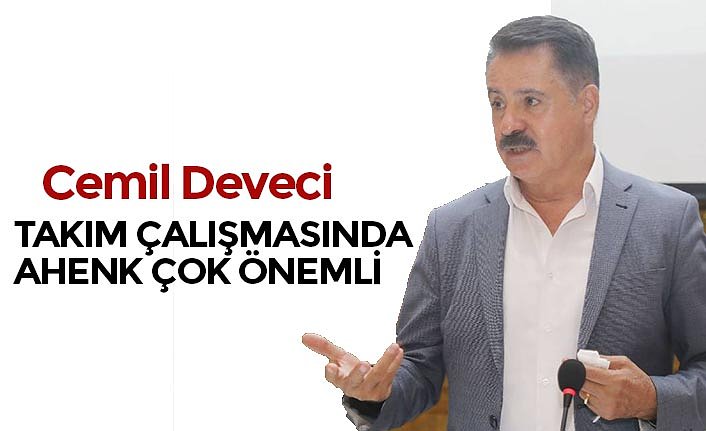 TAKIM ÇALIŞMASINDA AHENK ÇOK ÖNEMLİ