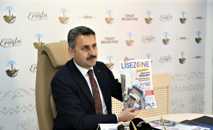 Tokat Belediyesinden lise öğrencilerine dergi