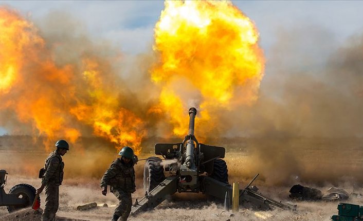 Azerbaycan ordusunun topraklarını kurtarmak için başlattığı operasyon sürüyor