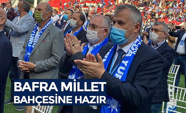 BAFRA MİLLET BAHÇESİNE HAZIR