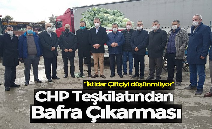 CHP Samsun Teşkilatından Bafra Çıkarması