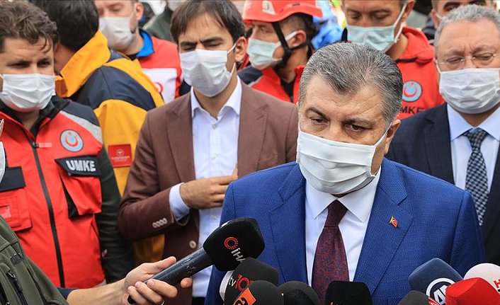 Enkazdan çıkarılan Elif ve İdil'in sağlık durumları iyi