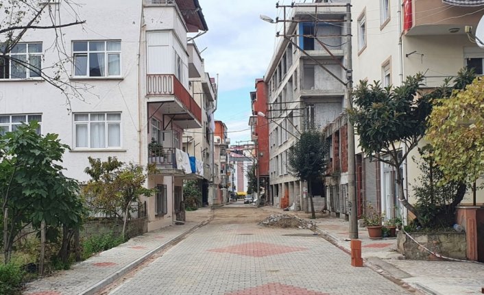 Giresun Belediyesi'nin üst yapı çalışmaları devam ediyor