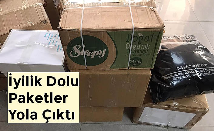 İyilik Dolu Paketler Yola Çıktı